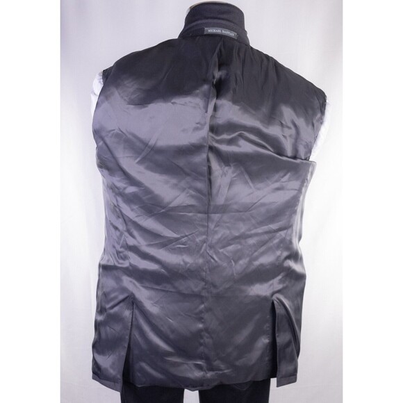 Michael Bastian 100% Wool Gray Blazer Sport Coat Suit Jacket 40R Two Button EUC - Picture 12 of 14